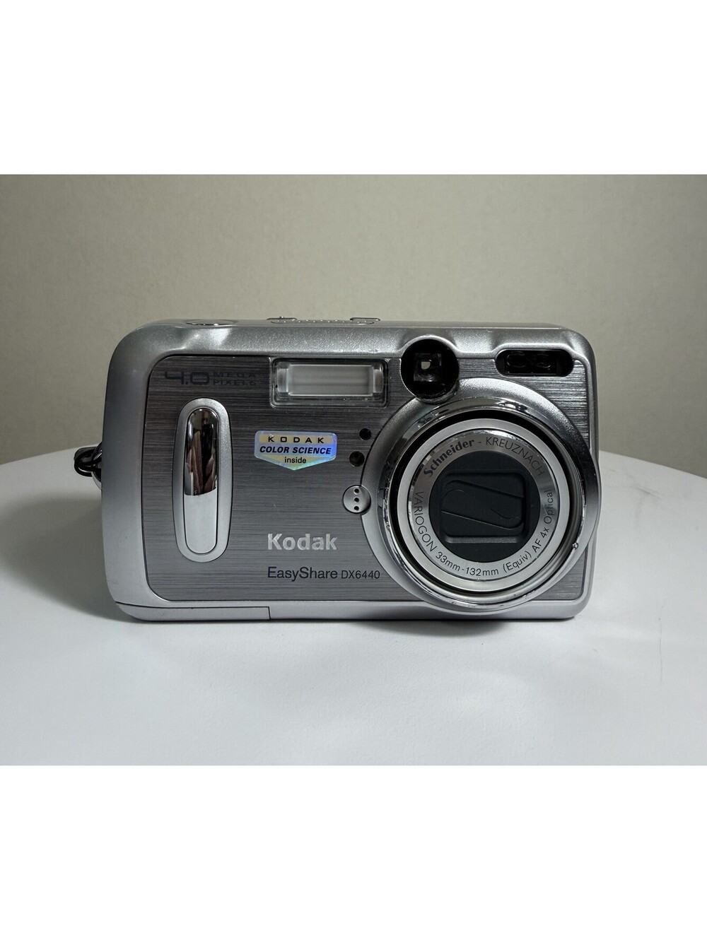 Kodak EasyShare DX6440 Silver Compact Digital Camera 4.0MP 4x Zoom Works